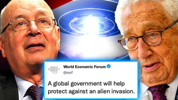 Project Blue Beam: WEF Insider Reveals ‘Fake Alien Invasion’ Will Unite Humanity