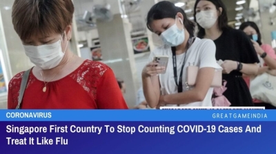 Singapore First Country to Stop Counting Daily COVID-19 Cases and Treat it Like Normal Flu