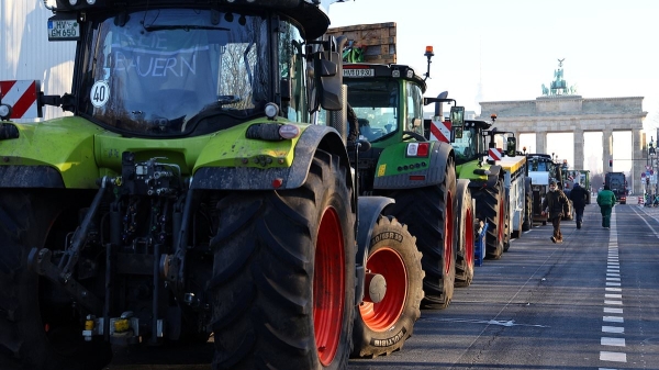 Farmer Protests Intensify in Germany, Over 40% of Population may Join
