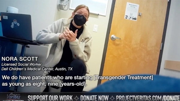 Gender Clinics Helping Children Transition as Young as 8 Years Old, Project Veritas Reveals