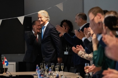 Euroskeptics cheer shock Wilders win in Dutch election