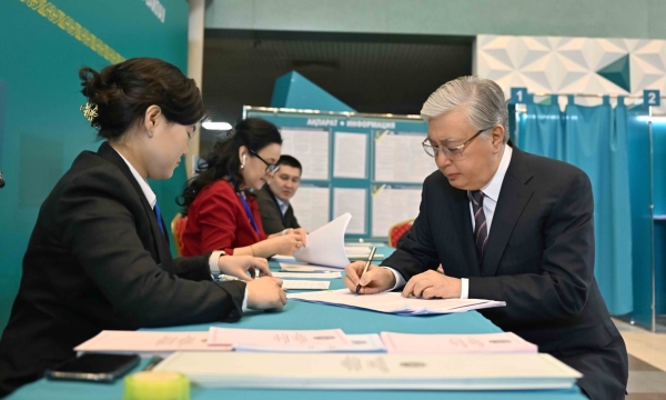 Ruling party’s sweeping victory in Kazakh elections confirmed